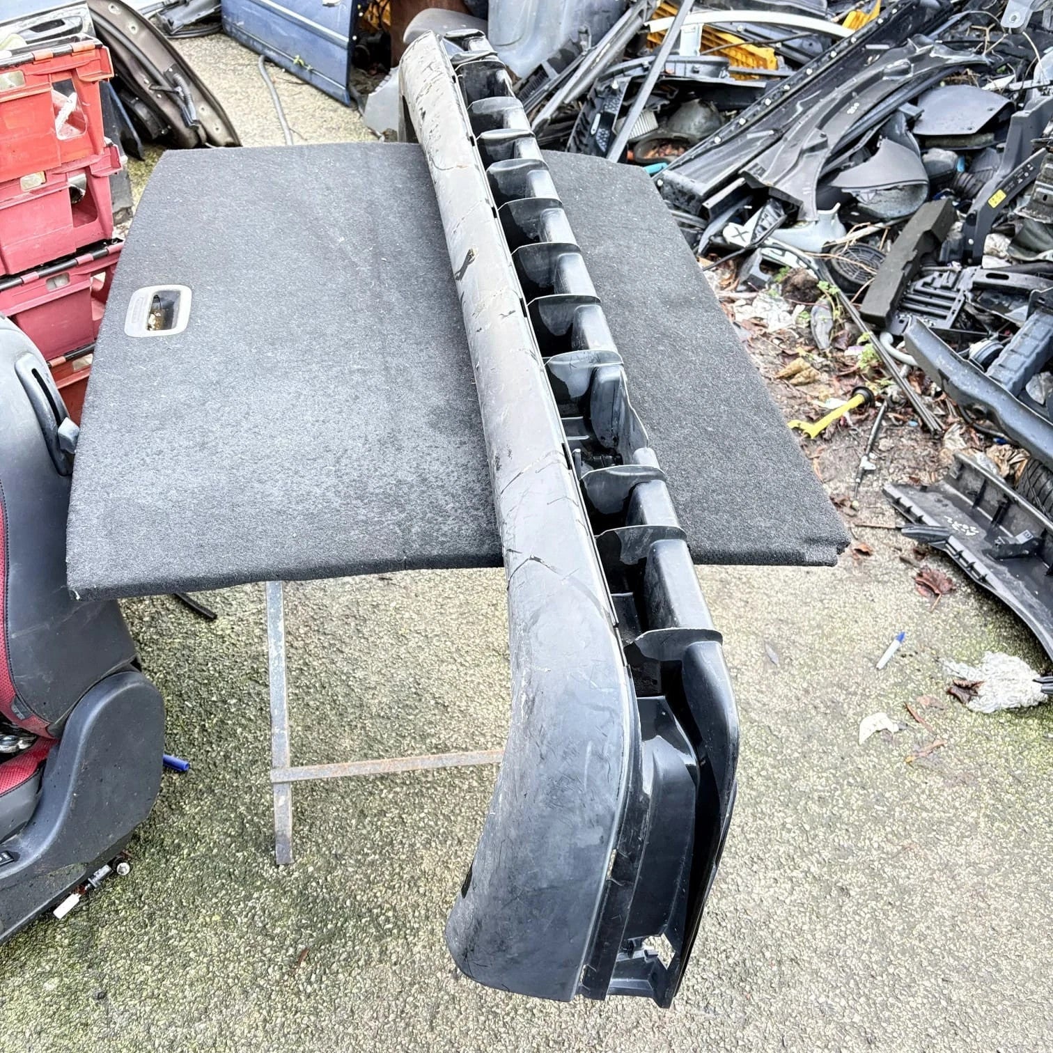 Plastic Rear Bumper Citroen Jumpy 1.9 Diesel 51kW 3P 1489562077