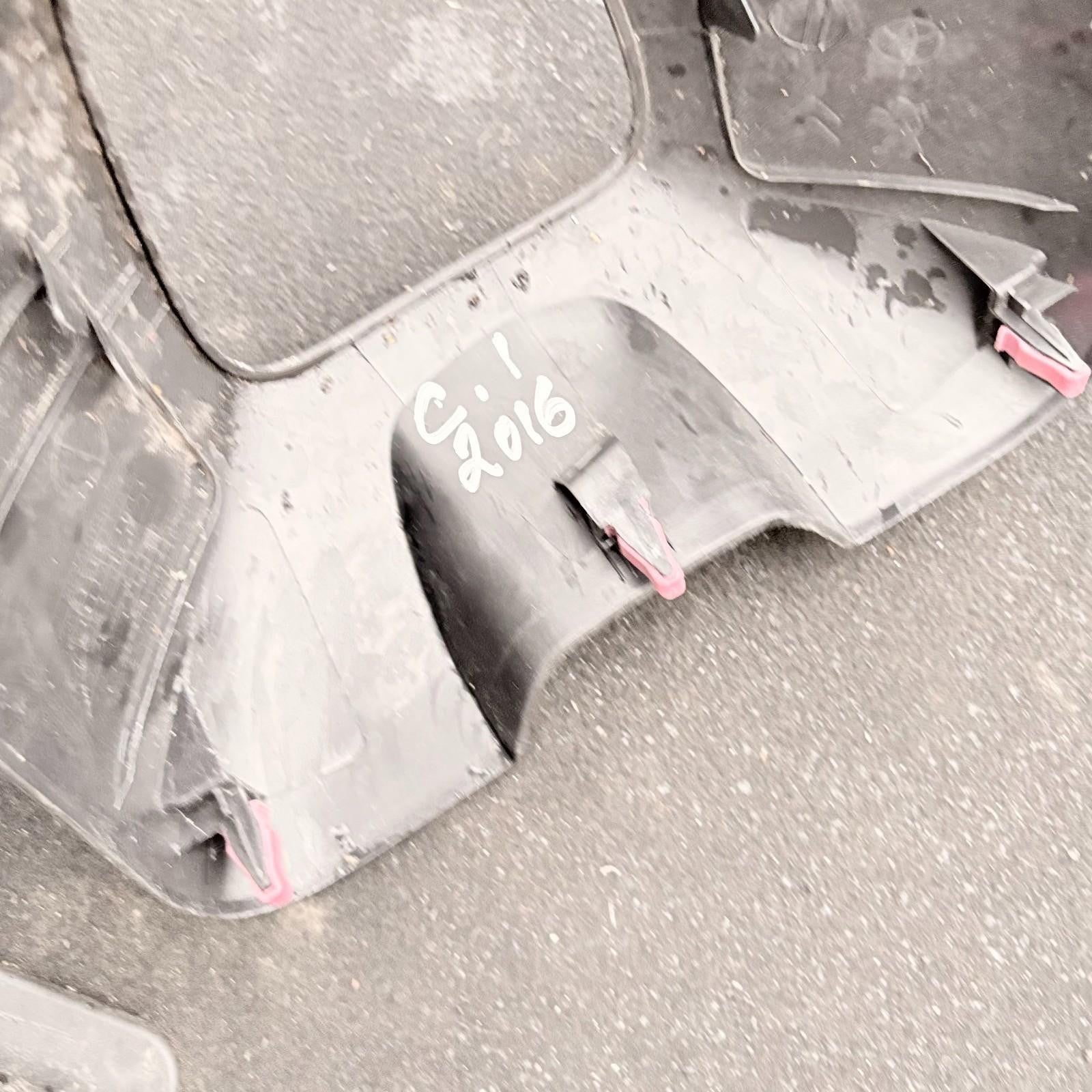 2016 CITROEN C1 DASHBOARD SURROUND TRIM PANEL SILVER 554050H040