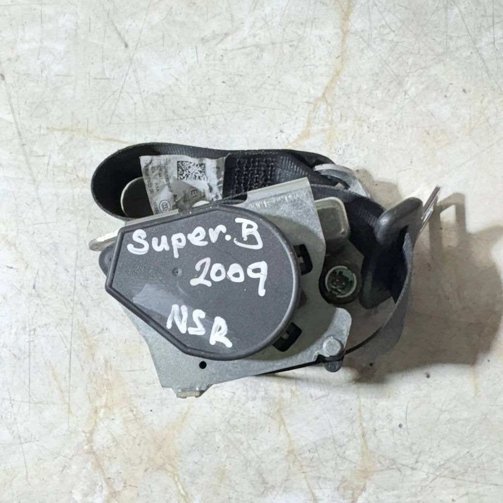 Skoda Superb Mk2 2008-2015 Rear Passenger Seat Belt 3T0857447