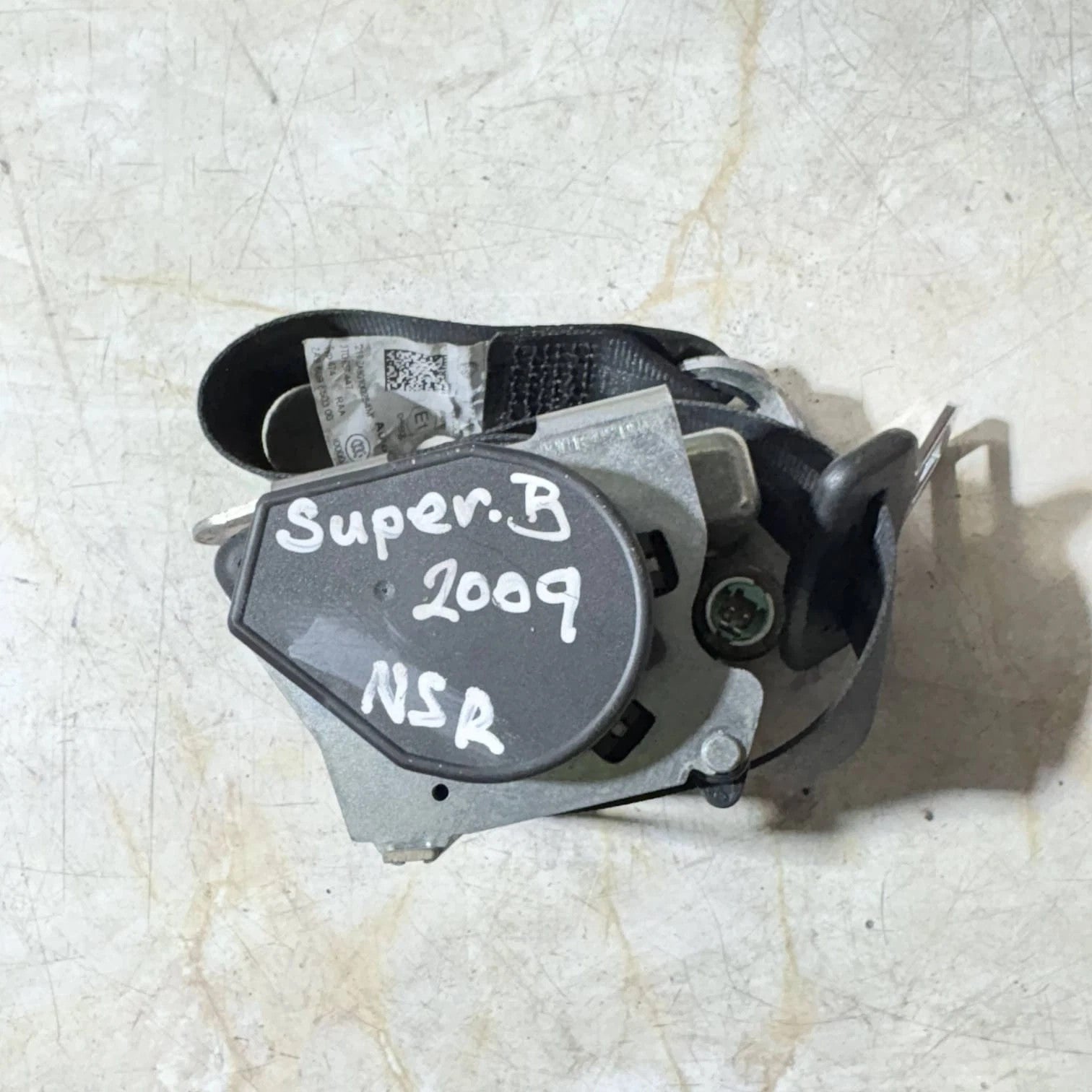 Skoda Superb Mk2 2008-2015 Rear Passenger Seat Belt 3T0857447