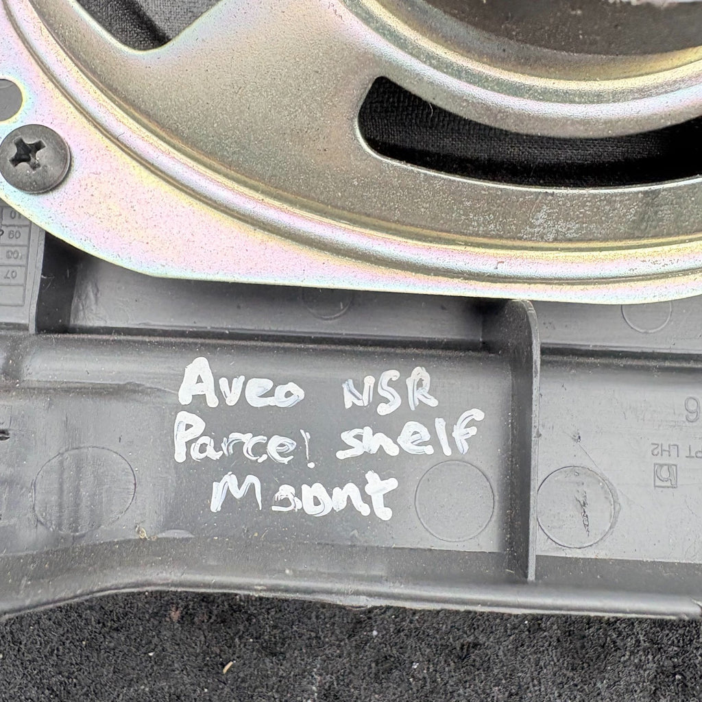 2010 Chevrolet Aveo Left Side Rear Parcel Shelf Speaker Trim 96456886