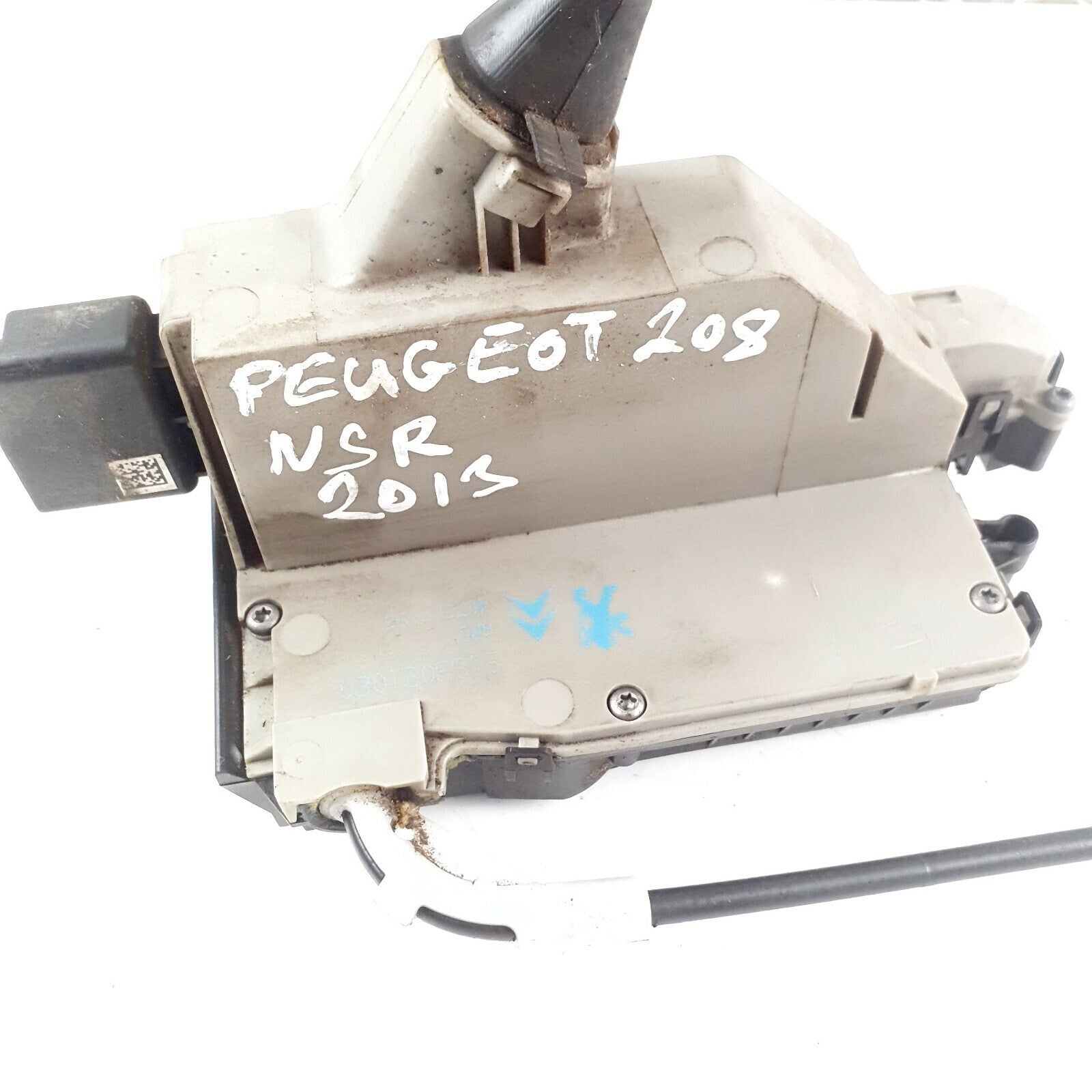 2014 PEUGEOT 208 MK1 DOOR LOCK MECHANISM NSR PASSENGER REAR
