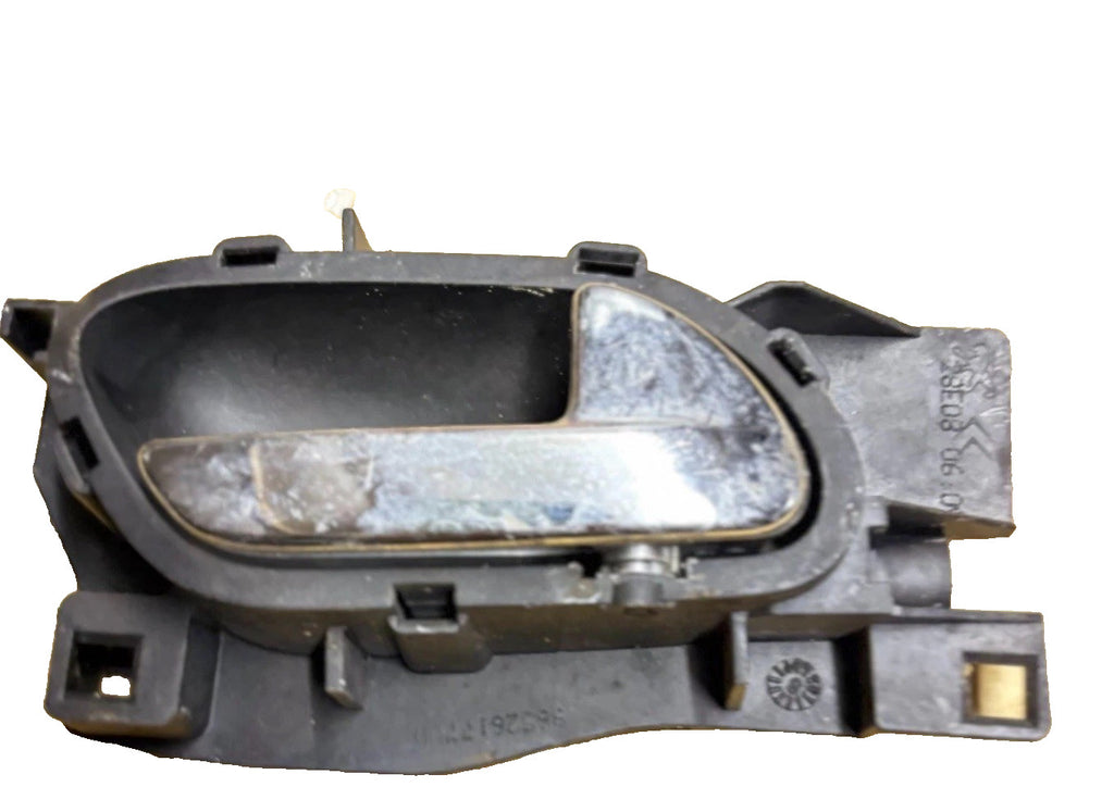 Peugeot 407 Rear Right Interior Door Handle Driver Side 2004-2011 96526177UD