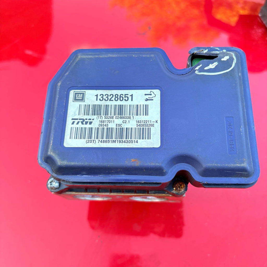 2010 VAUXHALL INSIGNIA ABS PUMP 13328651 16817011 16312211-K 54085326E
