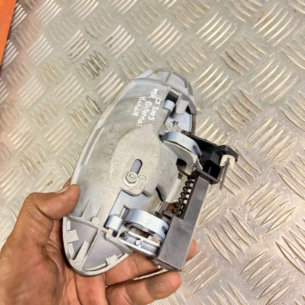Citroen C5 Mk1 2001-2007 Rear Left NSR Exterior Door Handle Grey 9642829100