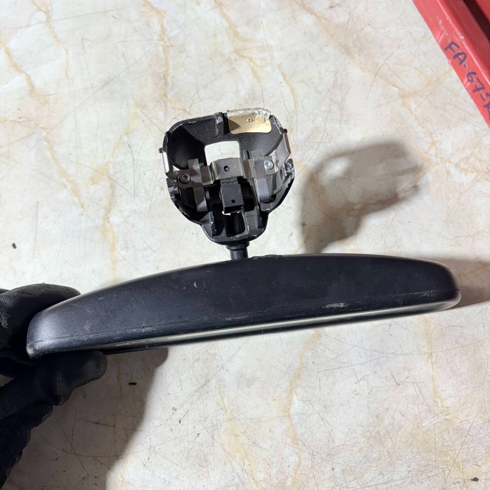 2008 SKODA OCTAVIA AUTO DIMMING INTERIOR REAR VIEW MIRROR E11 015610