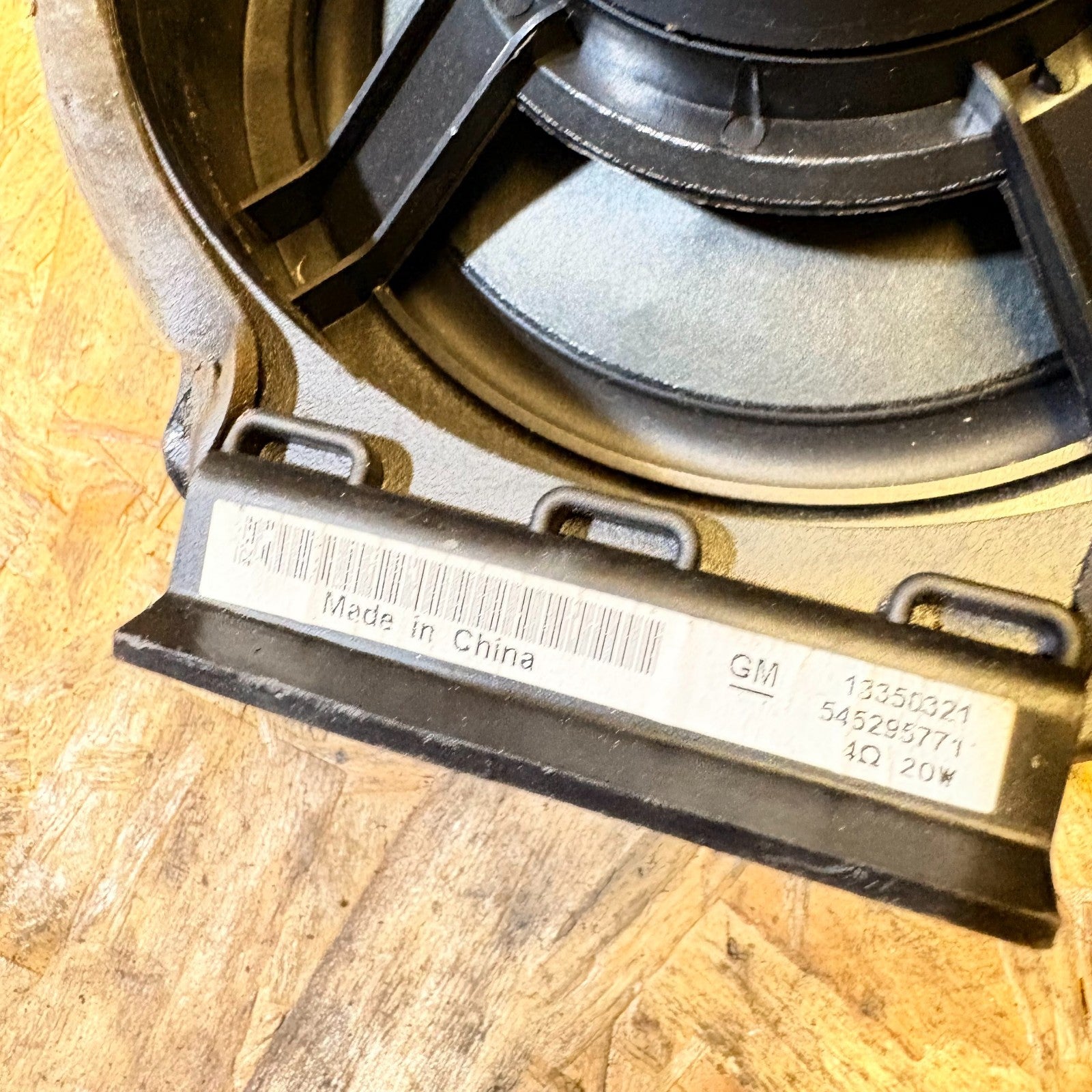VAUXHALL MERIVA B Mk2 2010-2017 Front Door Loud Speaker 13350321