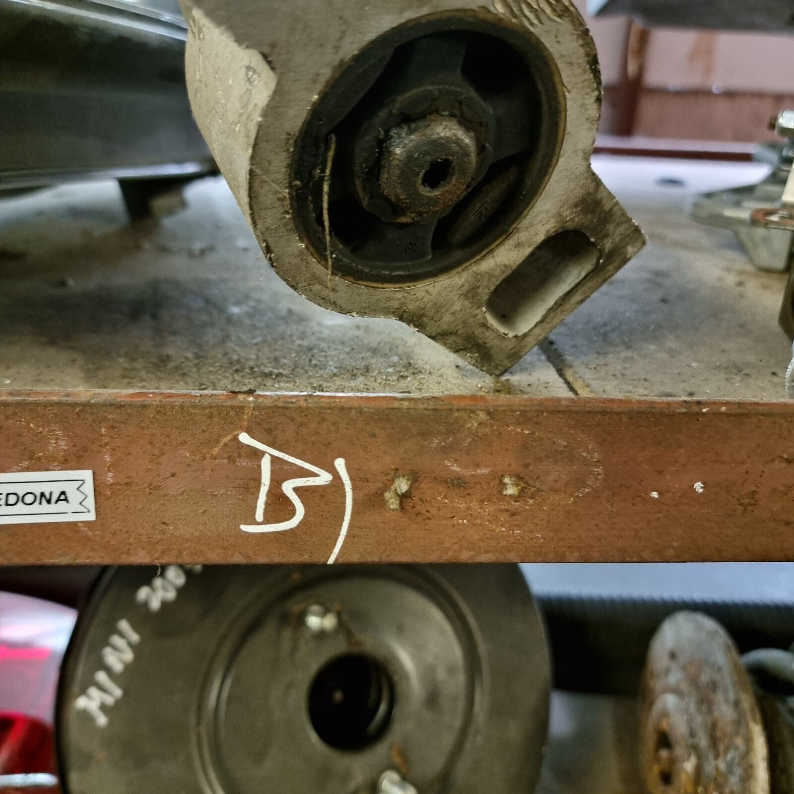 2011 SKODA OCTAVIA PASSENGER LEFT FRONT WISHBONE CONTROL ARM 1K0407151BC