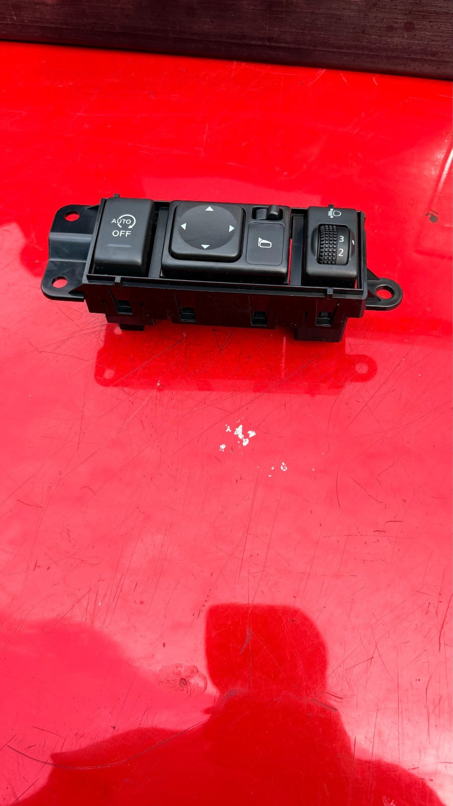 Nissan Juke F15 Mirror Control Switch Headlight Level Adjust 2014 25190BV80A