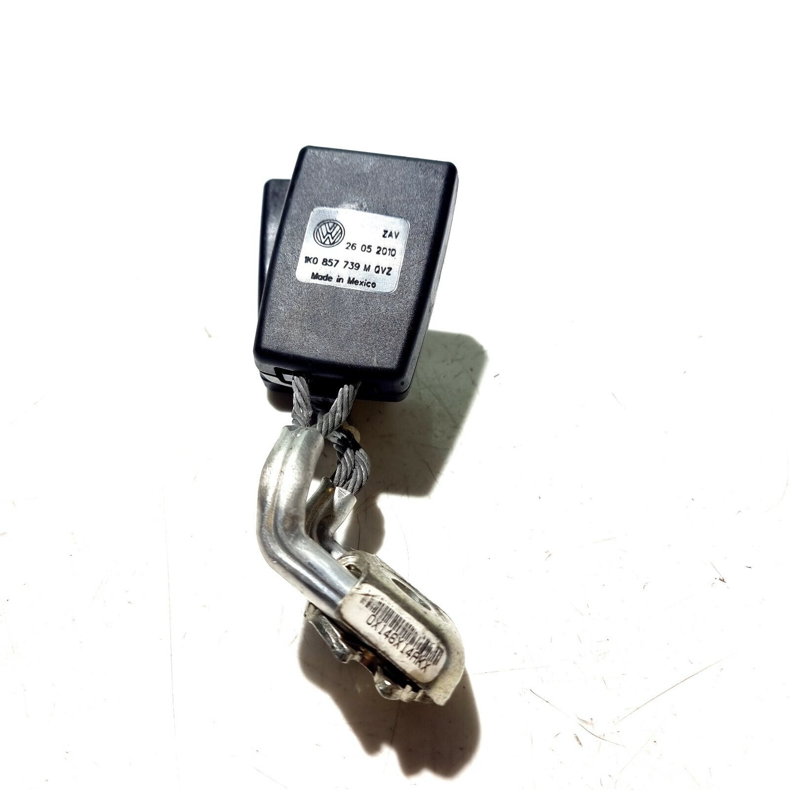 2010 SEAT LEON Mk2 Rear Double Seat Belt Stalk 1K0857739M