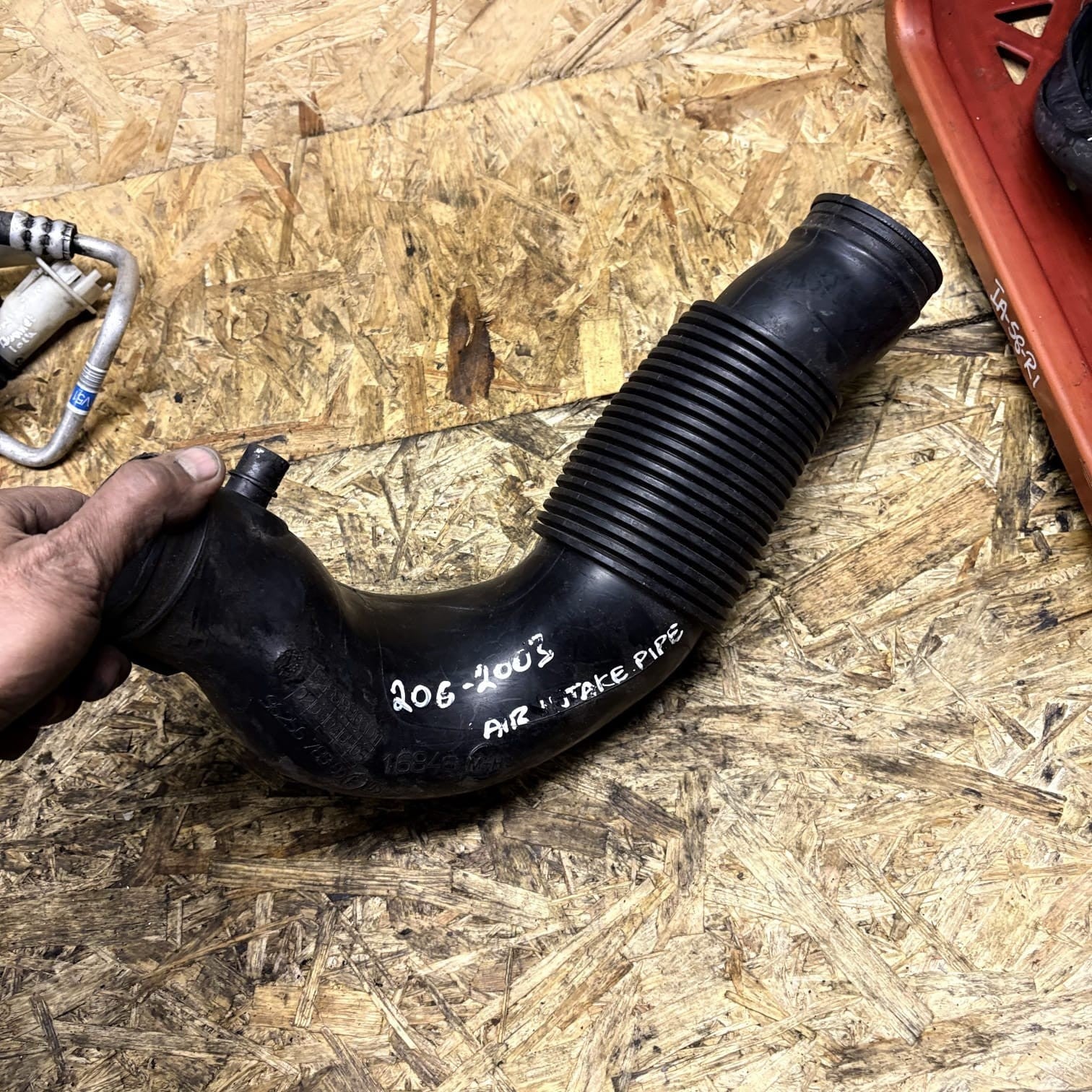 Peugeot 206 1.1 98-07 1.4 98-12 Airbox-Throttle Intake Hose 9625678980 144087