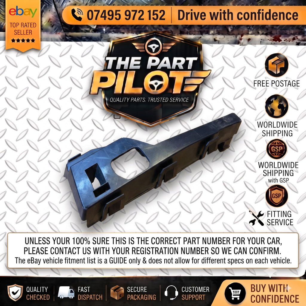SMART FORTWO 2007-2014 Front Passenger Left Bumper Bracket Mount DE1413381-80