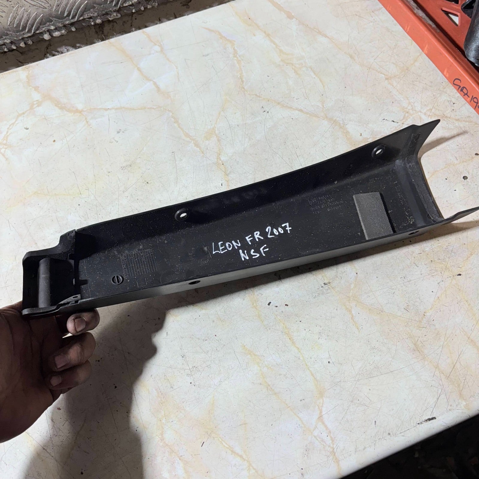 2007 SEAT Leon FR Mk2 N/s Passenger Side Front Outer B Pillar Trim