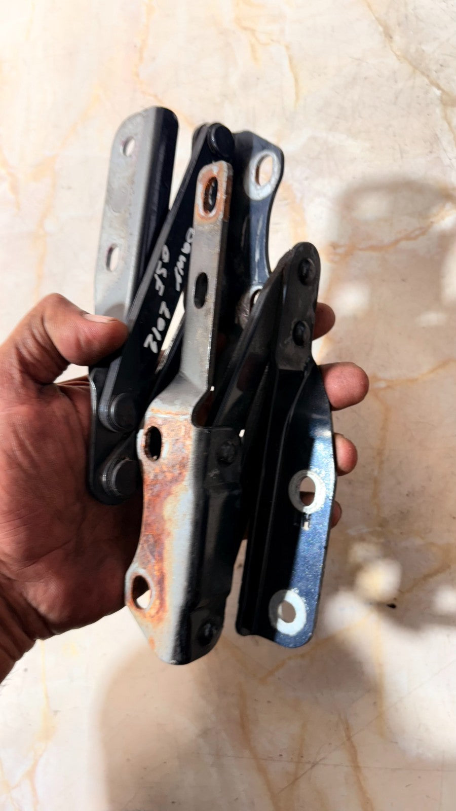 PROTON SAVVY 2012 5DR HATCH FRONT LEFT & RIGHT BONNET HINGES PAIR