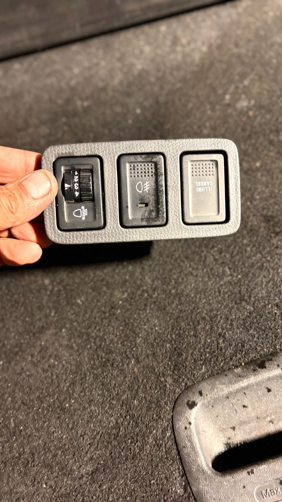 SUZUKI SWIFT HEADLIGHT DIMMER SWITCH + FOG LIGHT (2005-2011)