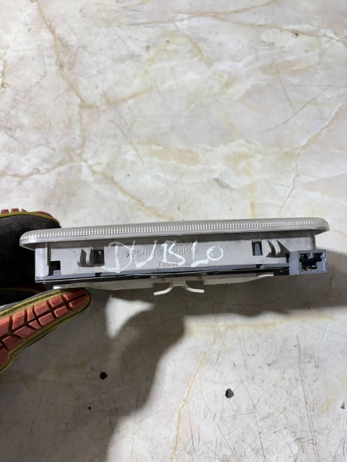 Fiat Doblo Cargo Van 2003-2009 Roof Reading Courtesy Light 735244963 0884900