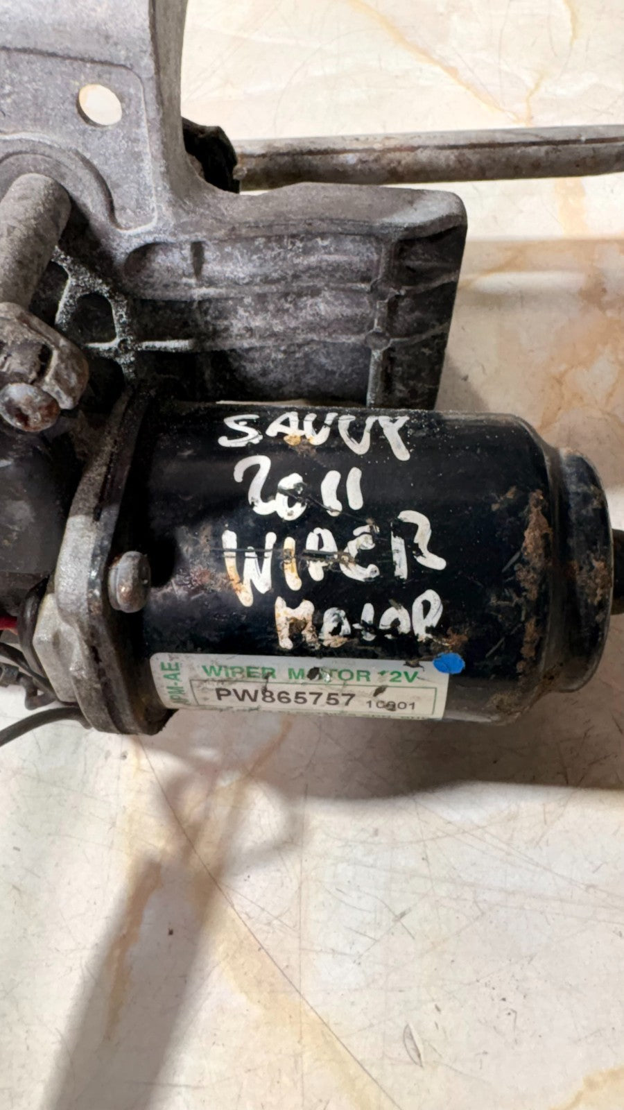 PROTON SAVVY 2011 Wiper Motor PW865757