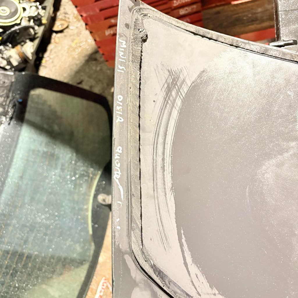 Quarter Window Glass Mini Cooper R50 R53 Rear Right Side AS2 Green