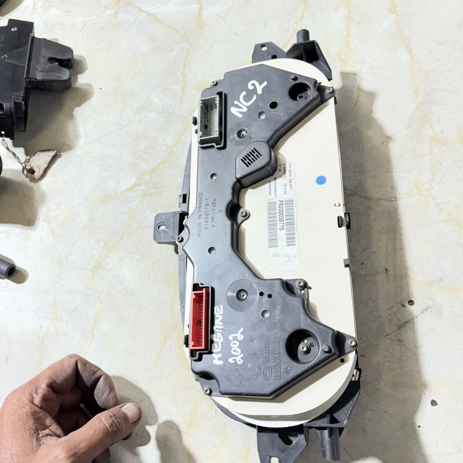 21650176-1 Renault Speedometer Combo Instrument Sagem-2002