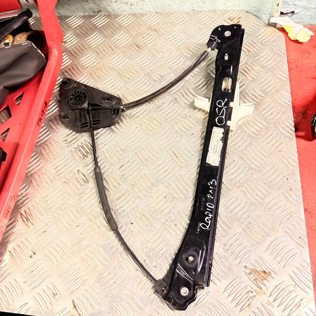 2010 SKODA RAPID Driver Rear Right Window Motor Regulator