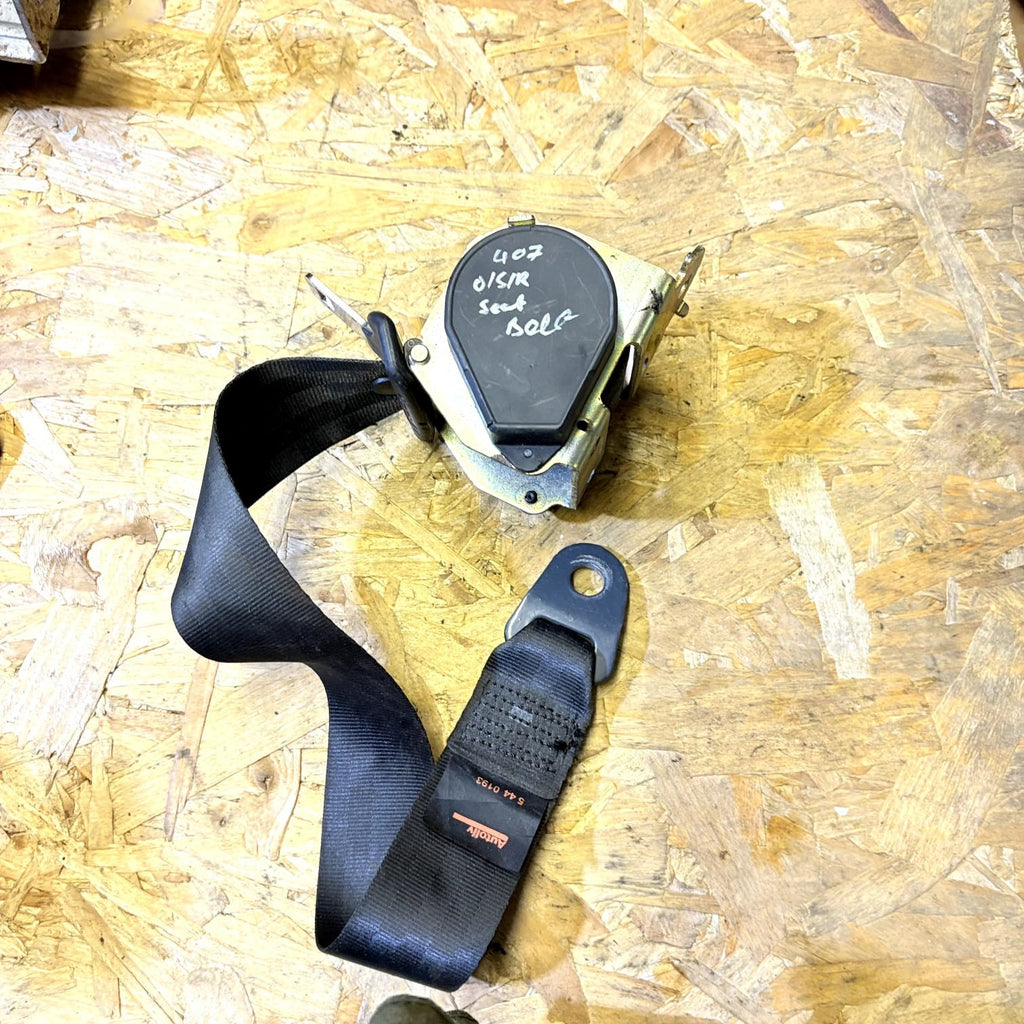 PEUGEOT 407 2004-2011 OFFSIDE DRIVER REAR SIDE SEAT BELT 0402095
