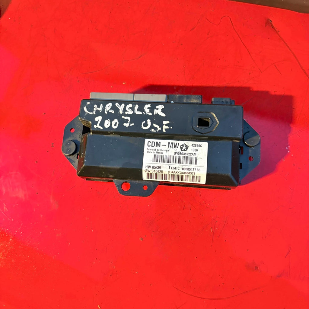 Chrysler 2007 Door Control Module Front Right 56038722AM