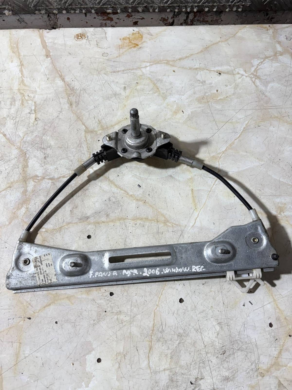 Fiat Panda Left Passenger N/S Rear Window Regulator Manual 46803654 2006