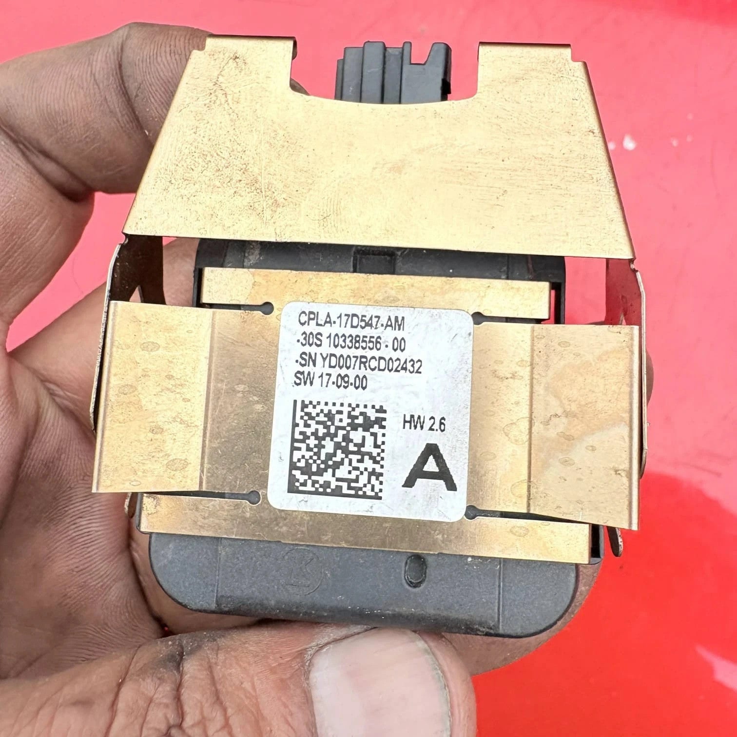 RANGE ROVER EVOQUE L538 FRONT WINDSCREEN RAIN SENSOR 2018 CPLA-17D547-AM