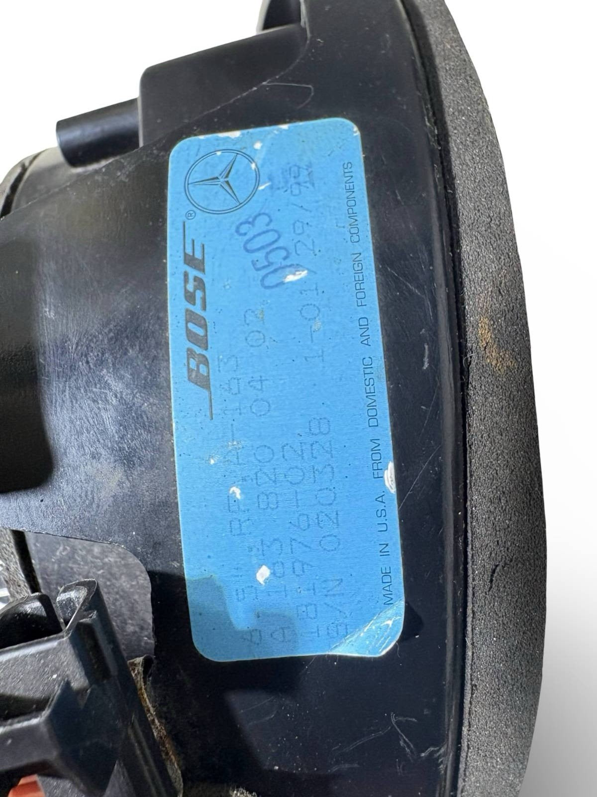 Mercedes ML W163 OSF Bose Door Speaker A1638200402 Drivers Front Right 98-05