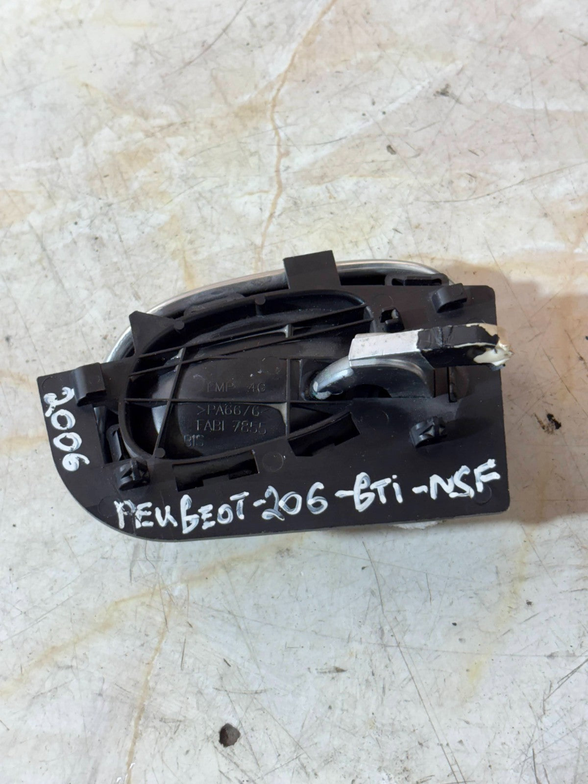 Internal Handle Peugeot 206 2006 NSF