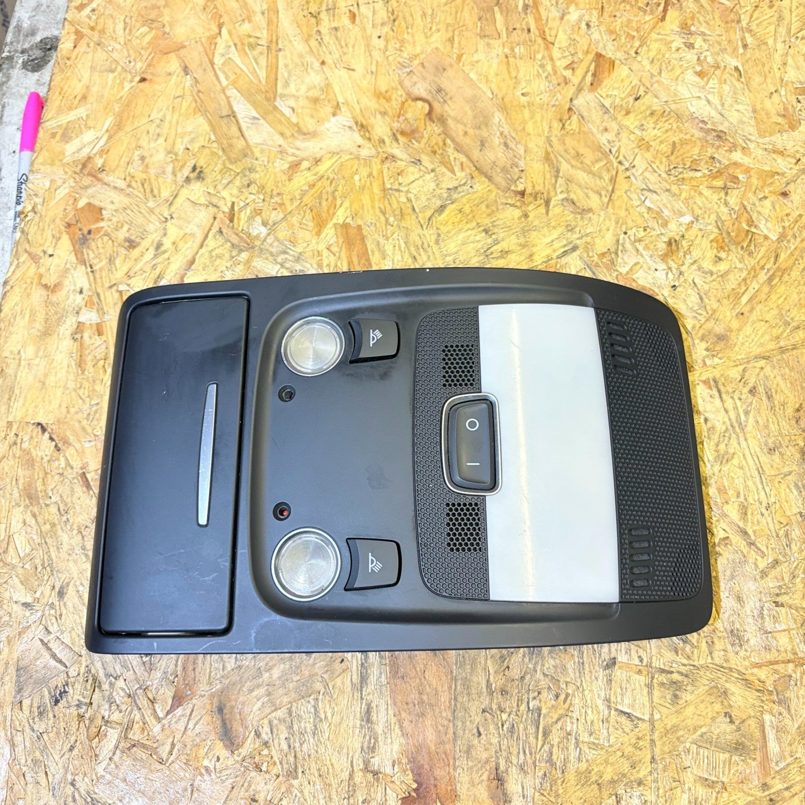 2012 AUDI A5 INTERIOR ROOF LIGHT CONSOLE 80915900