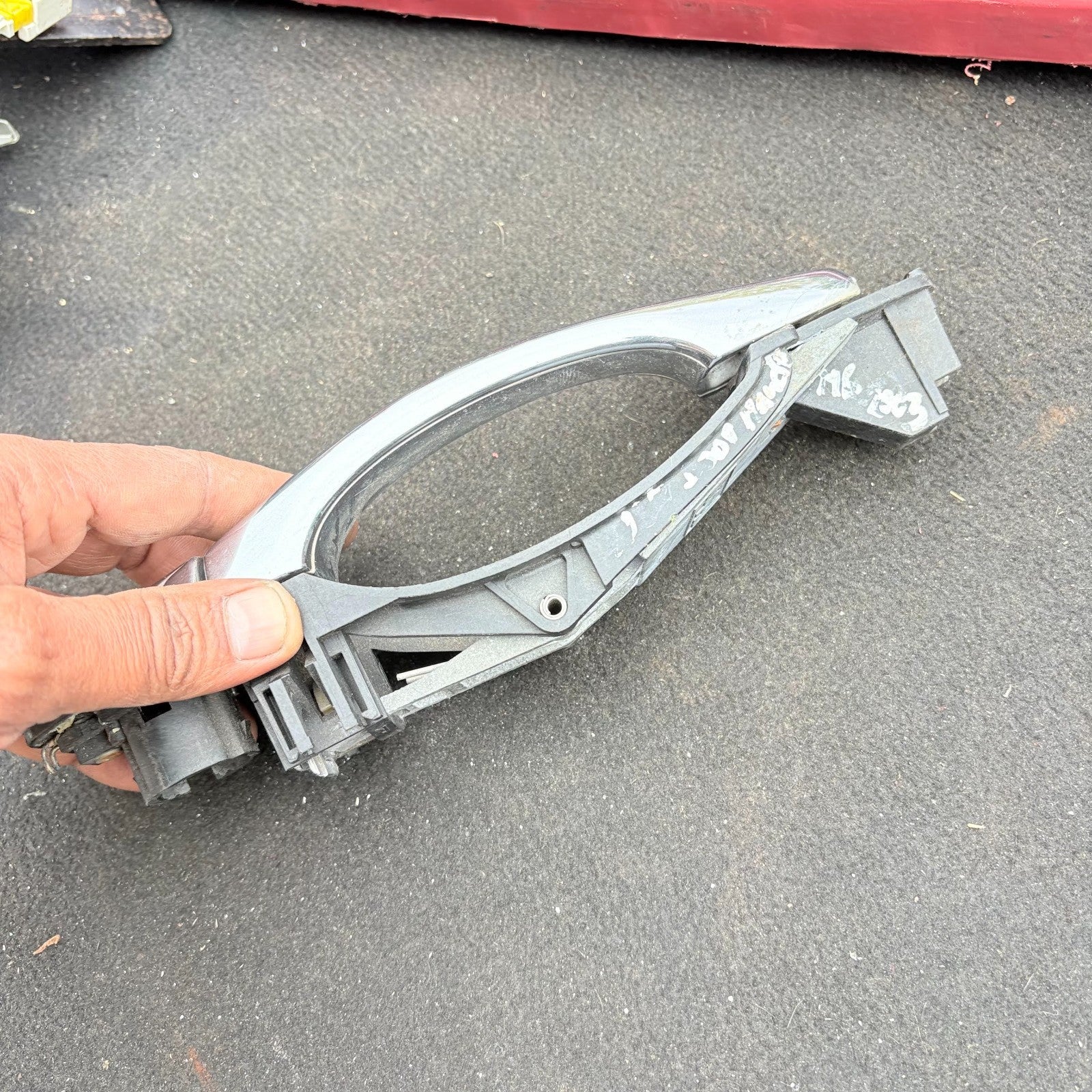 MG ZT MK1 2002-2005 PASSENGER SIDE FRONT EXTERIOR DOOR HANDLE CHROME