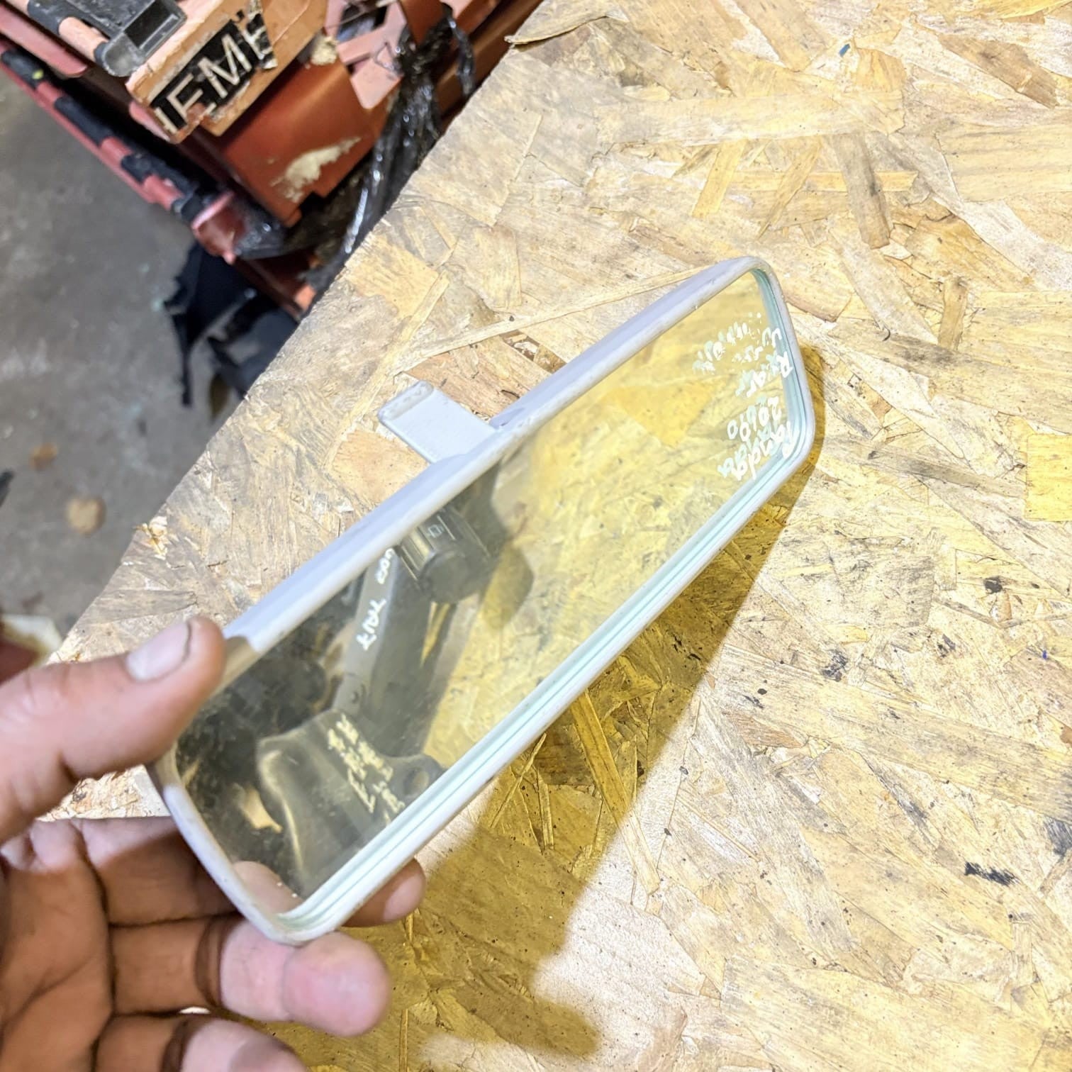 Fiat Panda II 169 interior mirror rear view mirror interior original-2010