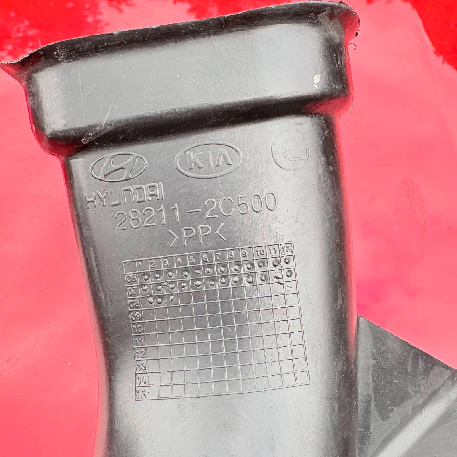 2008 Hyundai Coupe SIII Air Duct Hose Pipe