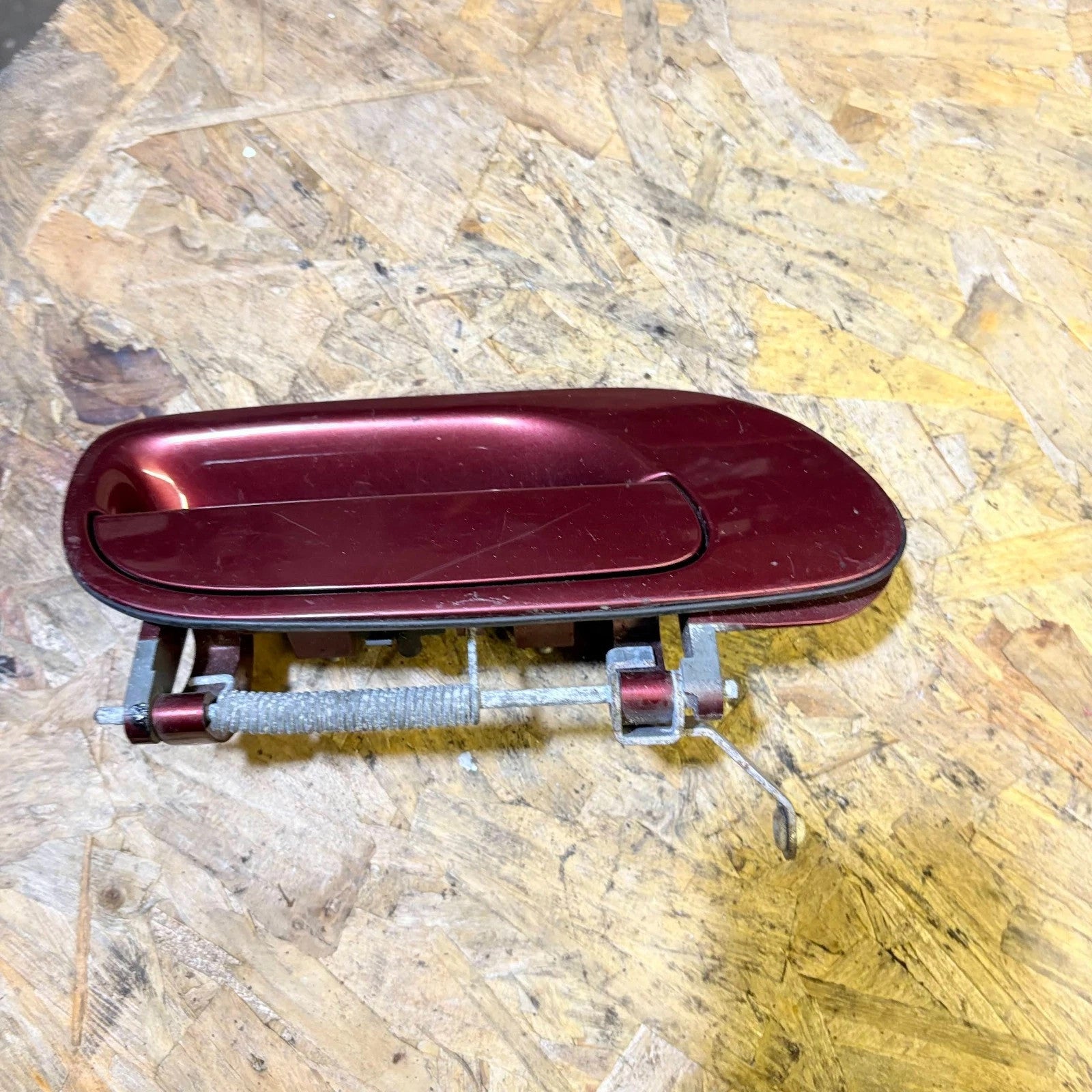 Volvo S60 Mk1 P24 2000-2010 OSR Rear Right Outer Door Handle Red Burgundy