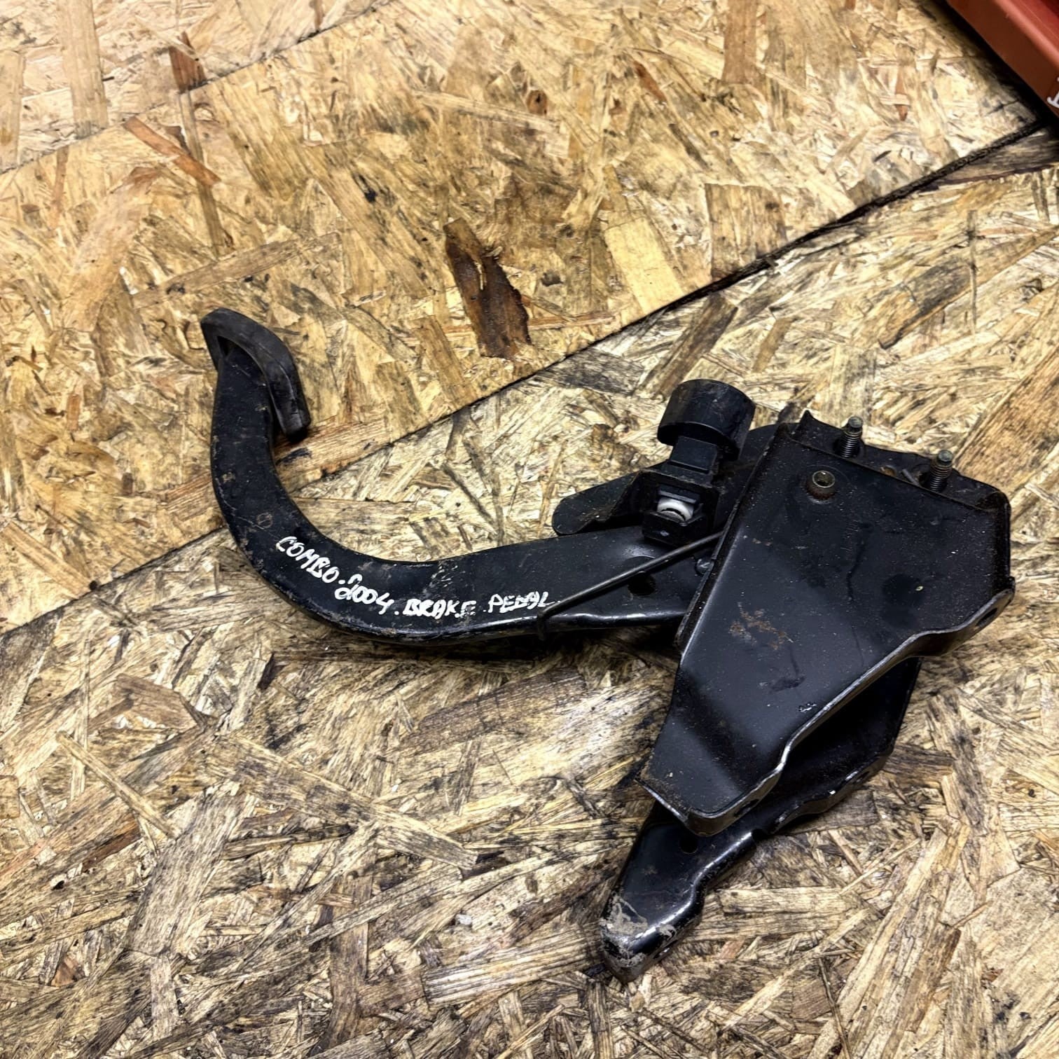 Vauxhall Corsa C Combo C Brake Pedal Assembly With Brake Light Switch 2004