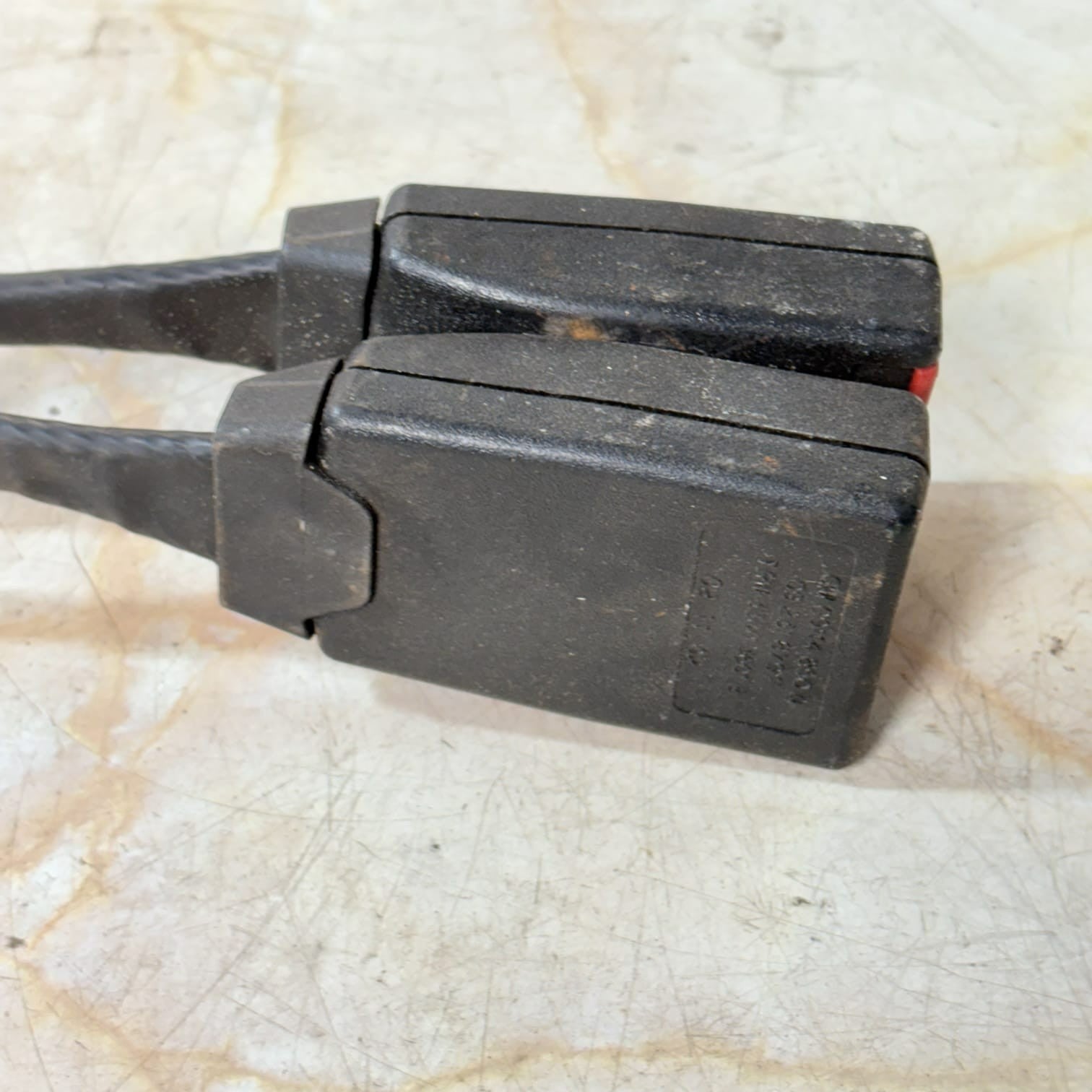 Vauxhall Opel Corsa C 2000-2006 Rear Centre/Middle Seat Belt Buckle 09231879F