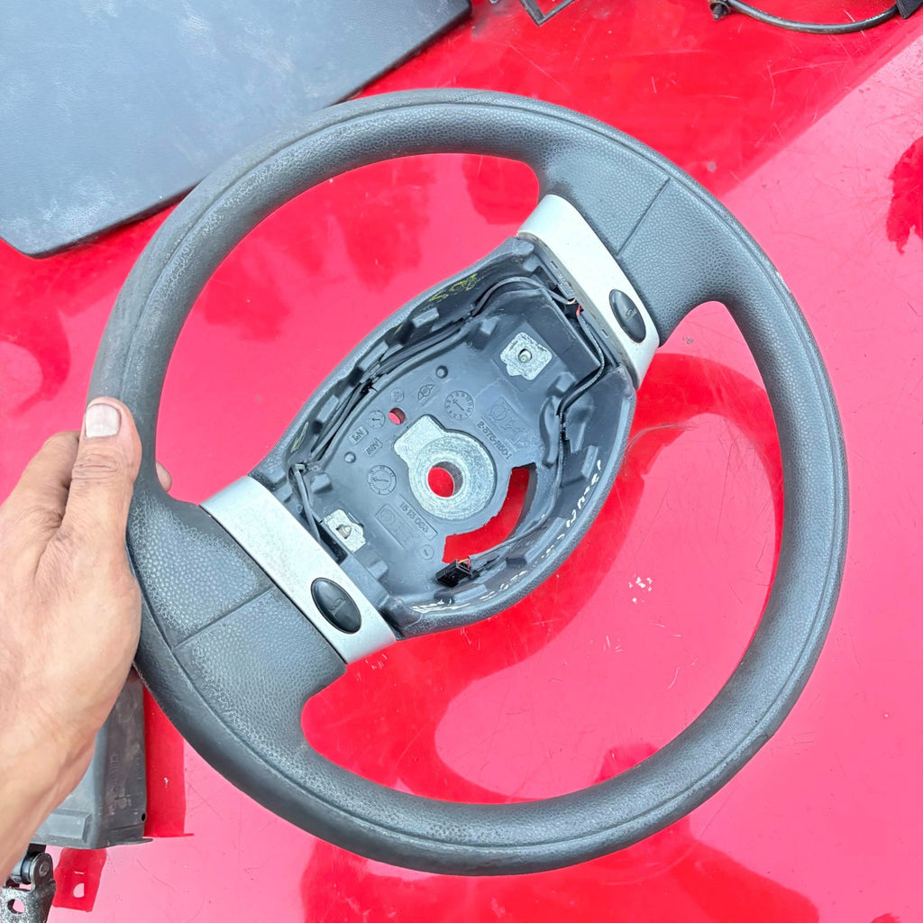 BMW MINI Cooper One R50 2001-2006 2 Spoke Steering Wheel Chrome Trim 1513083