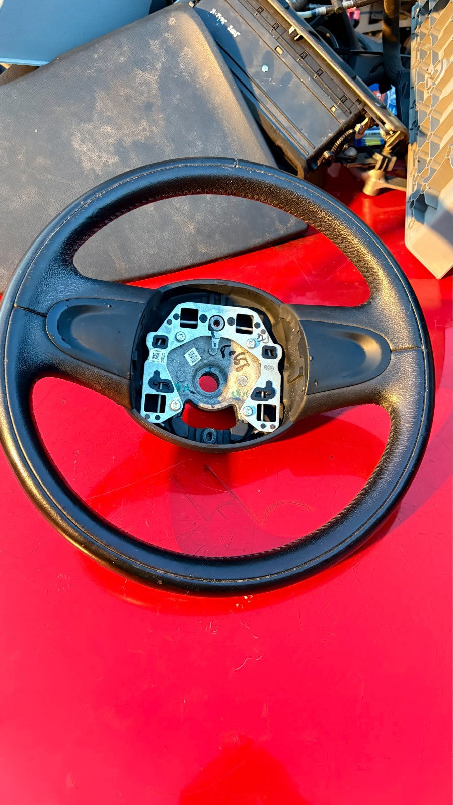 2011 MINI CLUB STEERING WHEEL 609696201C