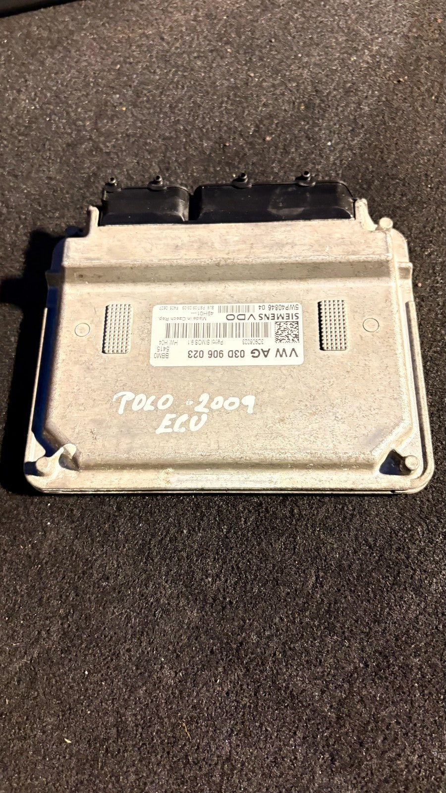 VW Polo 9N/9N3 2005-2010 1.2 BBM ECU 03D906023 Siemens SIMOS 9.1
