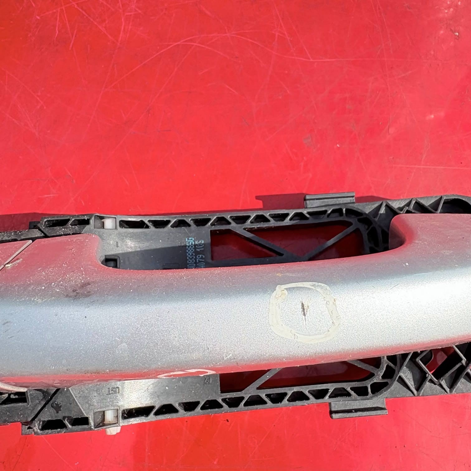 SKODA SUPERB II 3T 2008-2015 OSR Right Rear Outer Door Handle Grey 5N0839885F