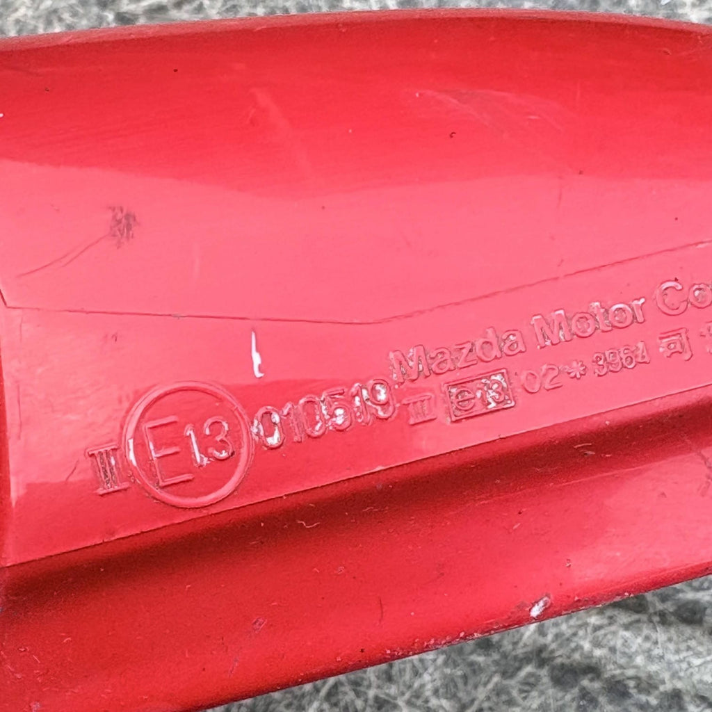 Mazda MX-3 1991-1998 Left Passenger Electric Wing Mirror E13010519 SVM484 Red