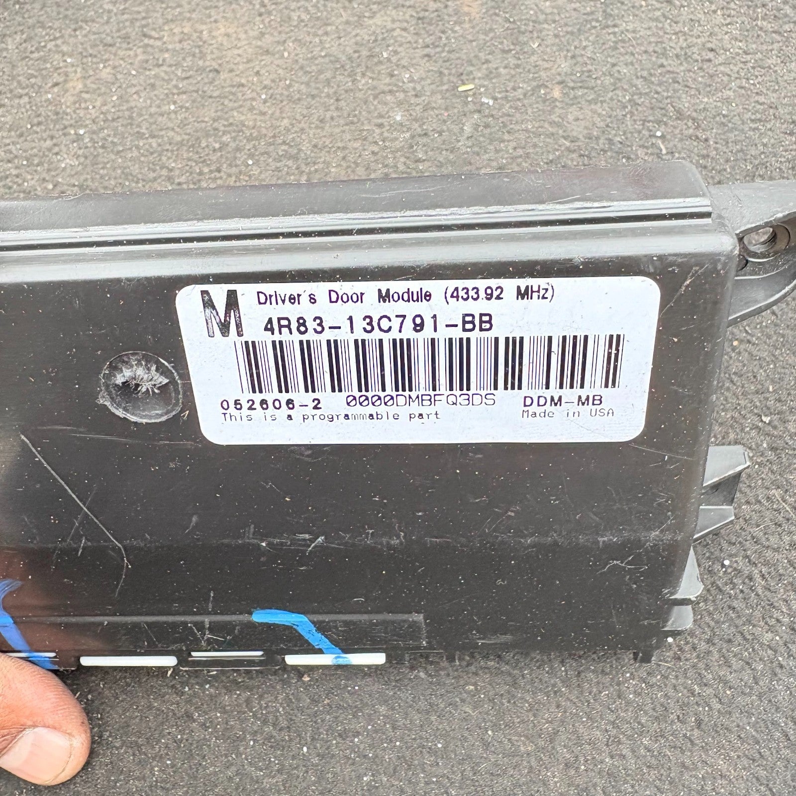 Jaguar S Type 2004-2008 Driver Front Right Door Control Module 4R8313C791BB