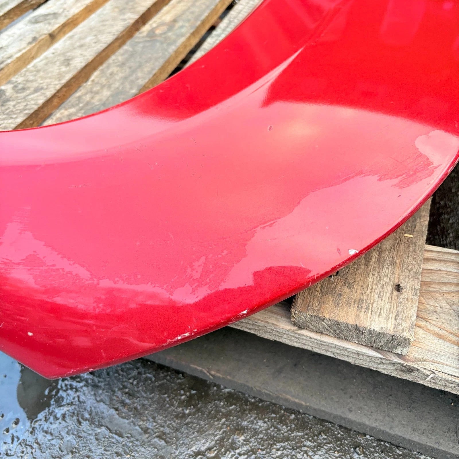 MITSUBISHI LANCER MK5 2007-2012 REAR BOOT SPOILER WING RED 6515A120