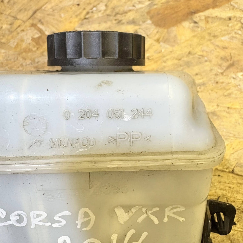 VAUXHALL CORSA D VXR 1.6T RHD 2007 - 2014 07-14 BRAKE FLUID RESERVOIR 0204051244