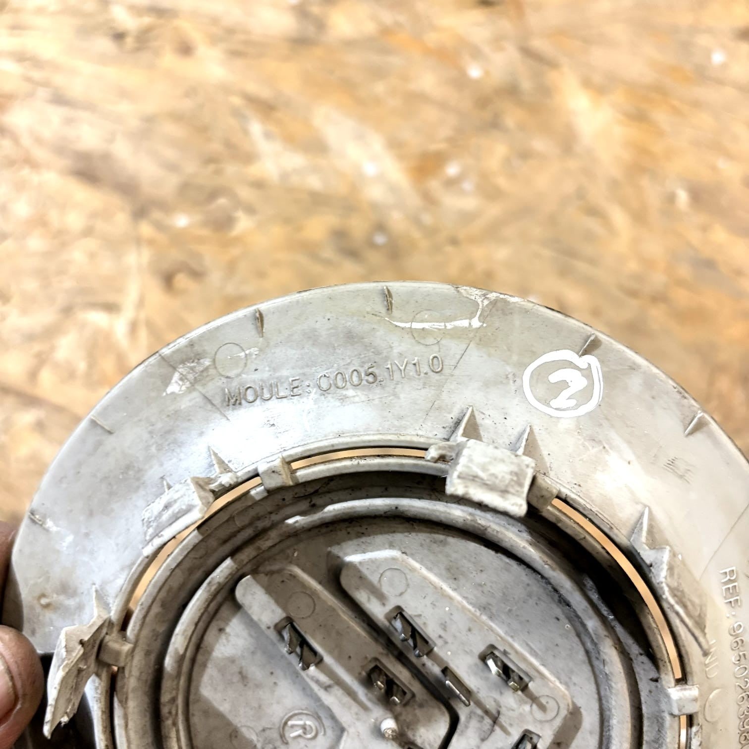 Citroen C4 04-14 Wheel trim Center Cap iv 16 inch 9650263980