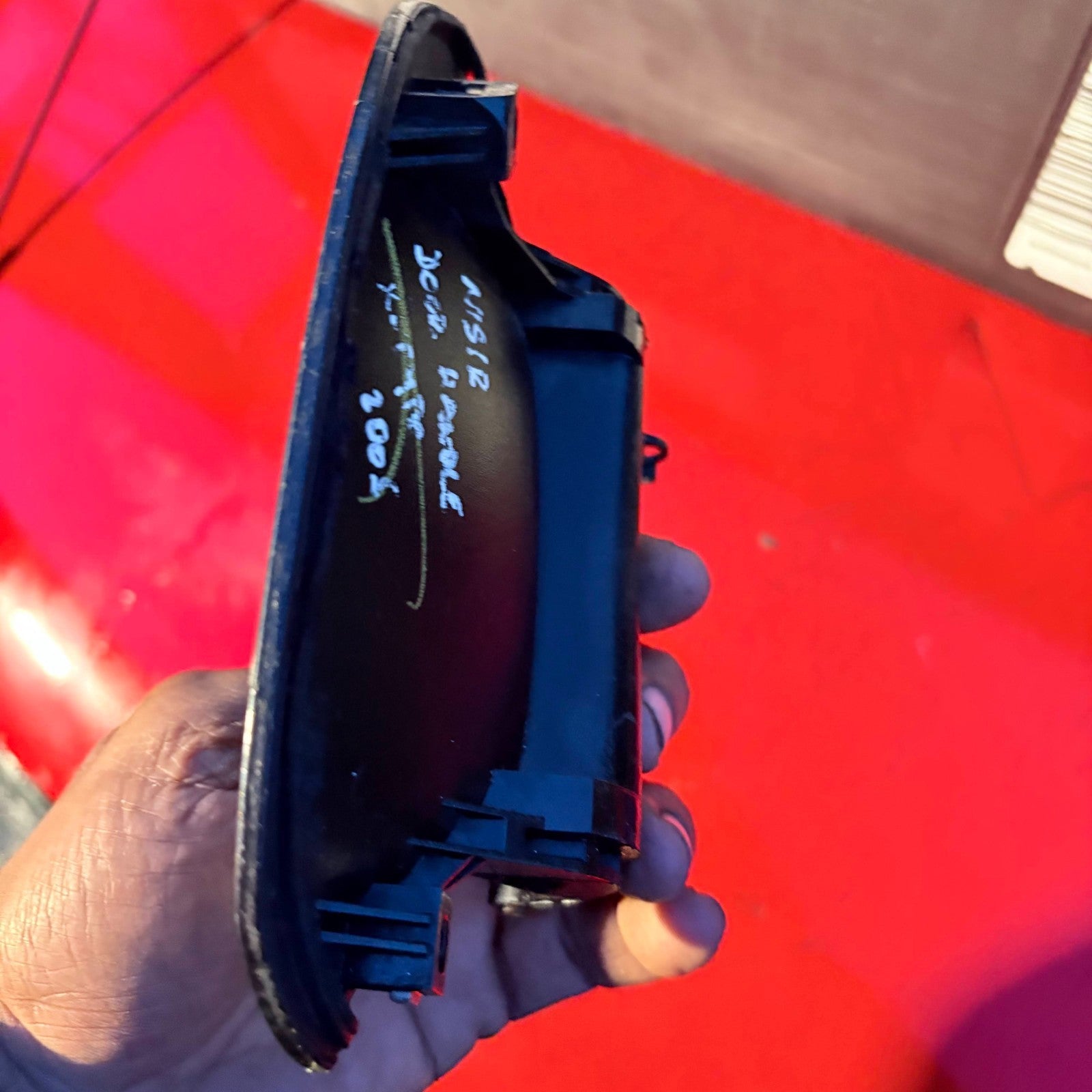 JAGUAR X TYPE 2004 PASSENGER REAR OUTER DOOR HANDLE