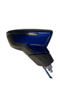 2013-2016 SEAT LEON MK3 DRIVER SIDE WING MIRROR BLUE OS OSF OFFSIDE