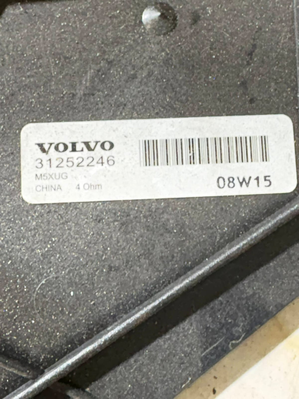 Volvo C30 2007-2013 Rear Left Quarter Speaker 31252246 4 Ohm 3 Door