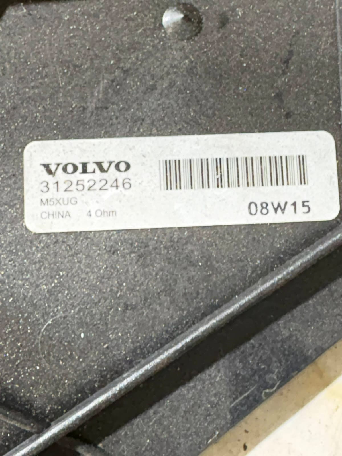 Volvo C30 2007-2013 Rear Left Quarter Speaker 31252246 4 Ohm 3 Door